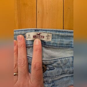 Hollister Women's Light Blue Boot Jeans 9R